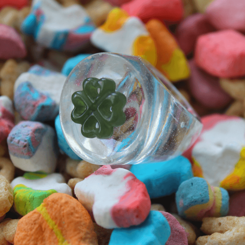 Lucky Charms Jade Ring